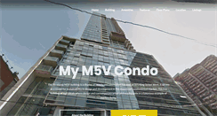 Desktop Screenshot of mym5vcondo.com